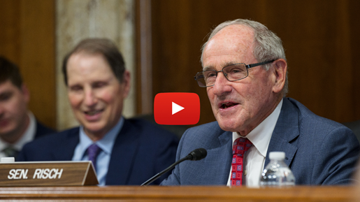 Risch Underscores INL’s Leadership at Hydropower Cybersecurity Hearing ...